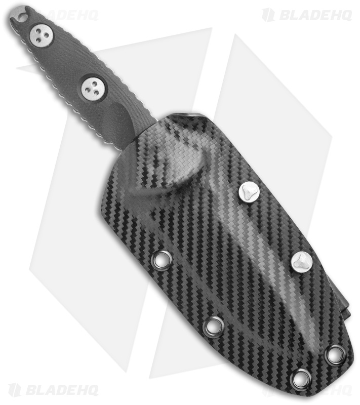 Microtech Socom Alpha Mini S/E Fixed Blade Knife Black (3.8" Apocalyptic)