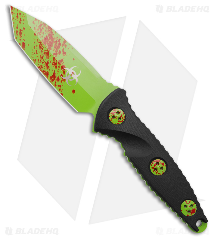 Microtech Socom Alpha Mini T/E Zombie-Tech Knife - Blade HQ
