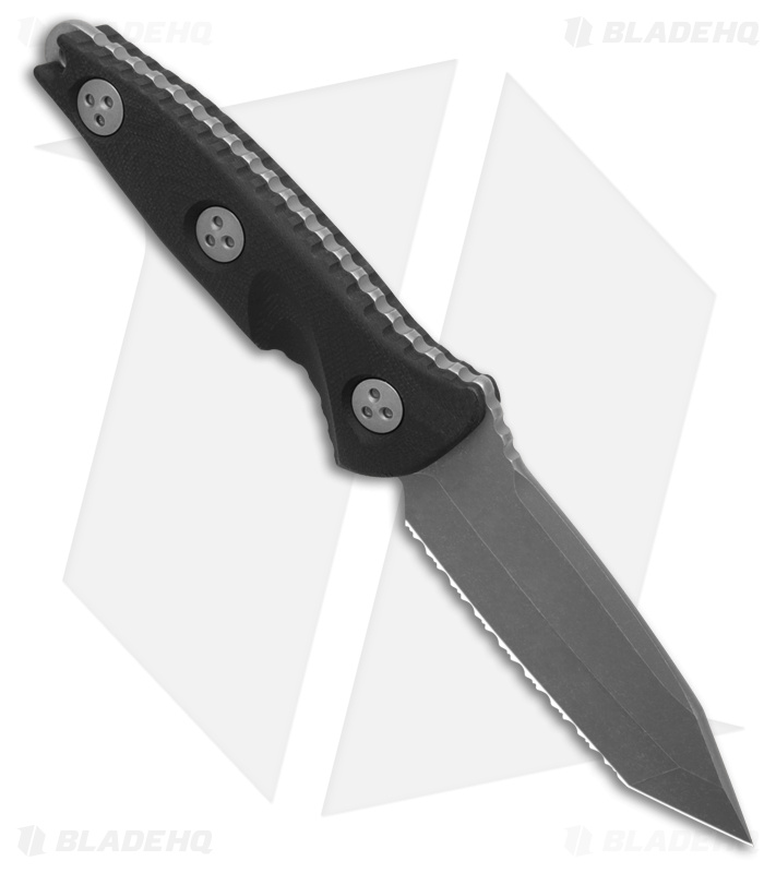 Microtech Socom Alpha Mini T/E Fixed Blade  (3.75" Apocalyptic Full Serr)