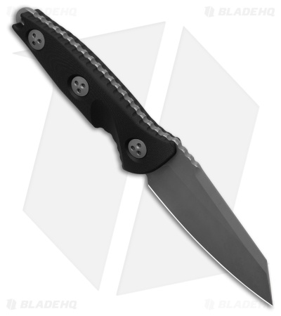 Microtech Socom Alpha Mini Warcom Fixed Blade Knife Black G-10 (3.7" Apoc)