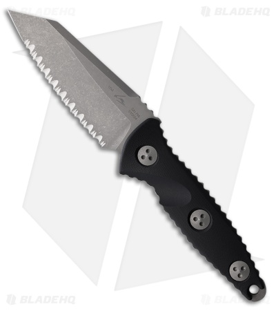 Microtech Socom Alpha Mini Warcom Fixed Blade Knife G-10 (3.7" Apoc Full Serr)