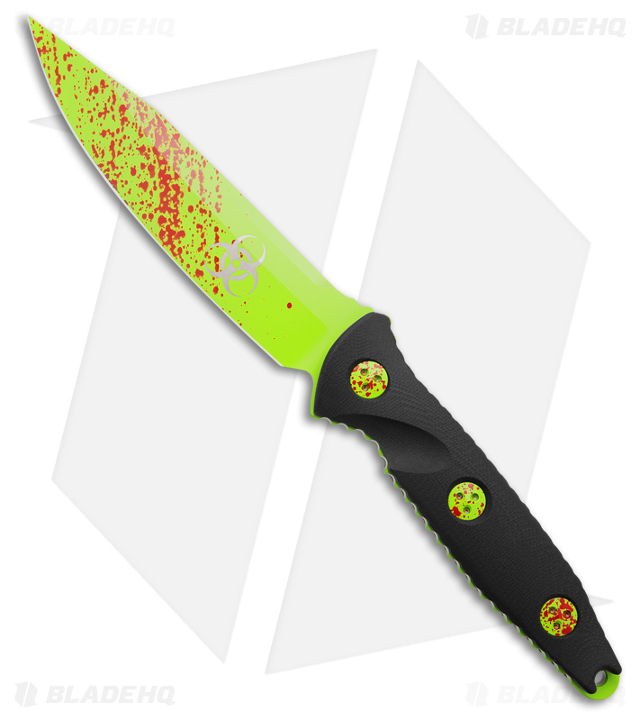α Terror Microtech Socom Alpha Knife Black (Zombie Tech) - Blade HQ