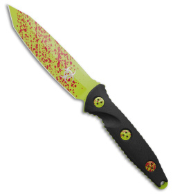 Microtech Socom Alpha T/E Fixed Blade Knife Zombie Tech (5" Green) 114-1Z