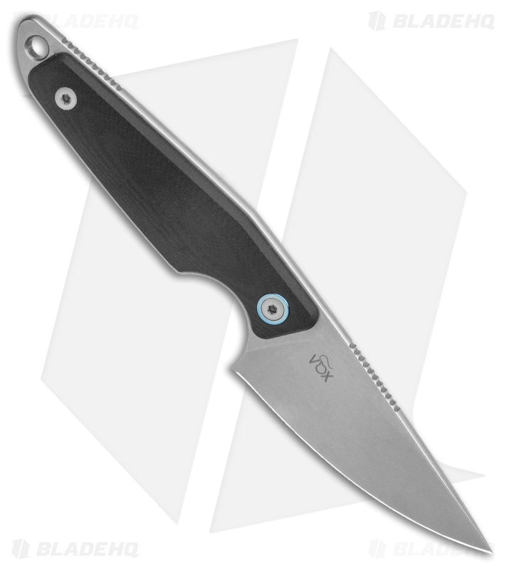 MKM Makro 1 Fixed Blade Knife Black G-10 (2.87