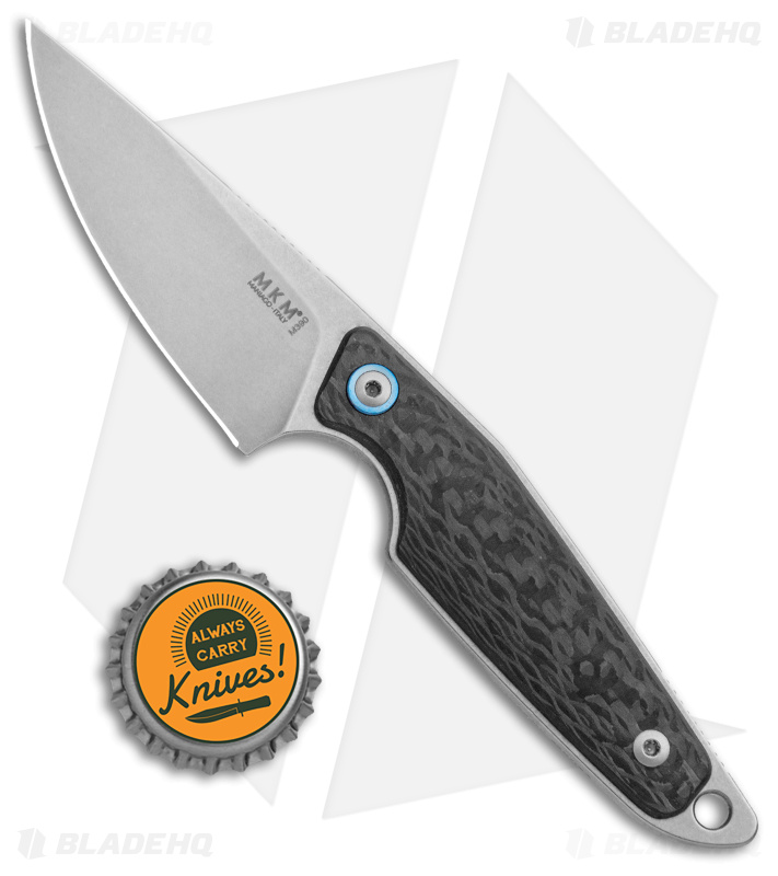 MKM Makro 1 Fixed Blade Knife Carbon Fiber (2.87" SW)