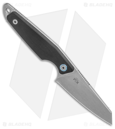 MKM Makro 2 Fixed Blade Knife Black G-10 (2.87" SW)