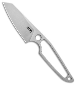 MKM Makro 2 Fixed Blade Sheepsfoot Knife Skeletonized Steel (2.87" SW)