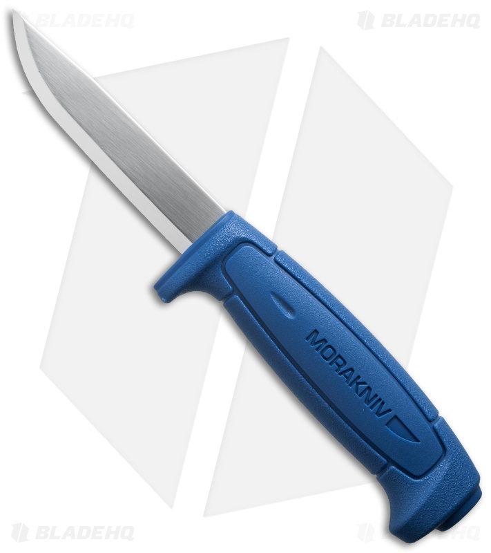 Morakniv Basic 546 Knife Blue (3.625" Satin) 12241 Sweden