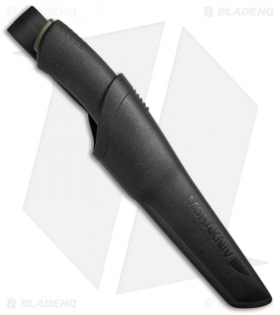 Morakniv Bushcraft SRT Fixed Blade Knife (4.25" Black Serr)
