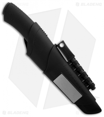 Morakniv Bushcraft Fixed Blade Knife Black (4.25" Black)