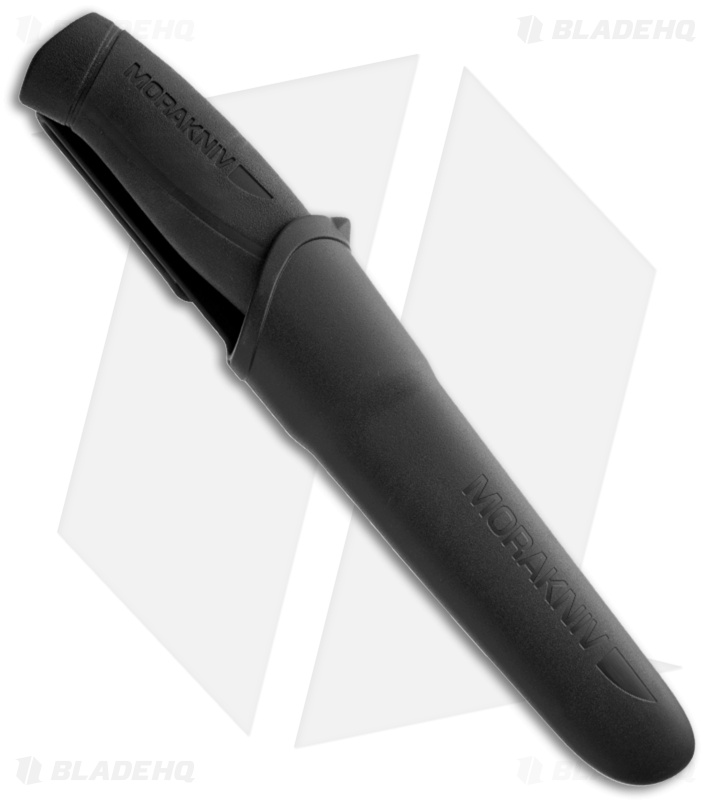 Morakniv Companion Black Fixed Blade Knife Stainless Steel (4" Satin)