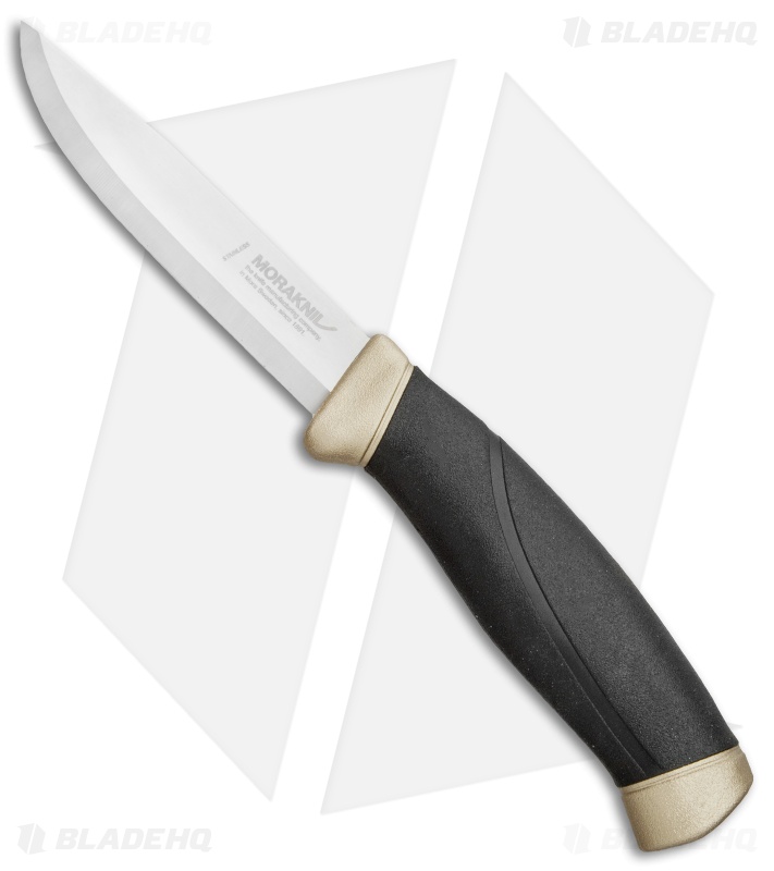 Morakniv Companion 125-Year Anniversary Fixed Blade Knife Gold/Black (4" Satin)