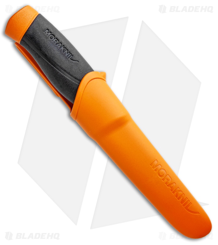 Morakniv Companion Heavy Duty Fixed Blade Black/Orange (3.88" Satin)