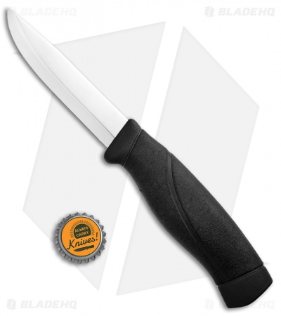 Morakniv Companion Heavy Duty Fixed Blade Stainless Steel Black (3.88" Satin)