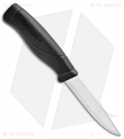 Morakniv Companion Heavy Duty Fixed Blade Stainless Steel Black (3.88" Satin)