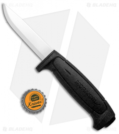 Morakniv Basic 511 Fixed Blade Knife Black (3.5" Satin)  
