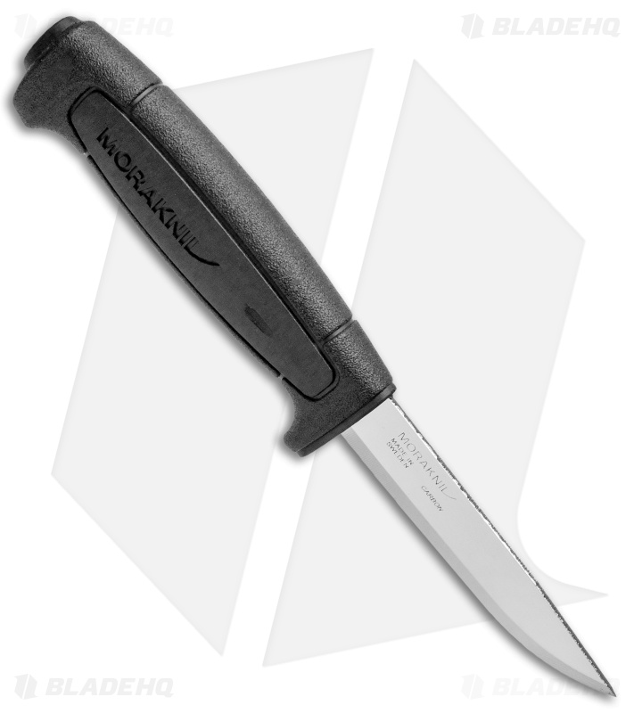Morakniv Basic 511 Fixed Blade Knife Black (3.5" Satin)  