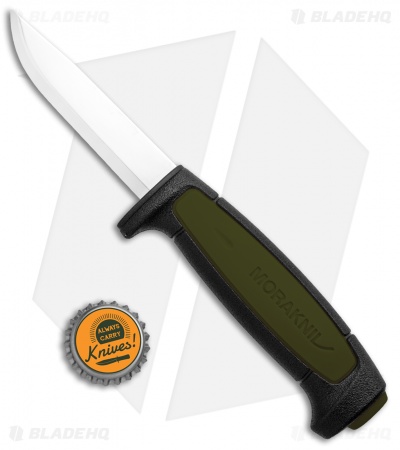 Morakniv Basic 511 Fixed Blade Knife Black/OD Green (3.5" Satin)  
