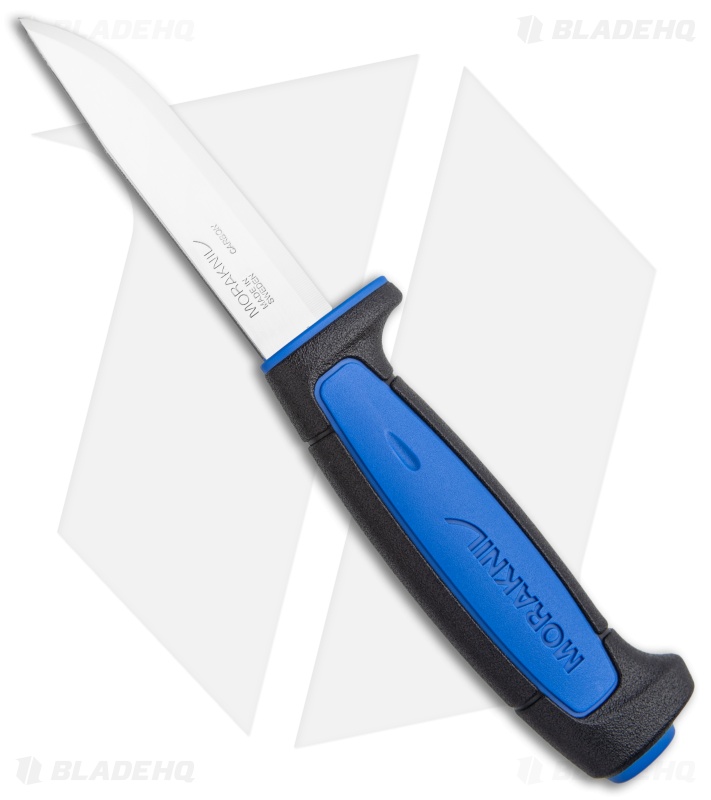 Morakniv Basic 511 Fixed Blade Knife Black/Blue (3.5" Satin)