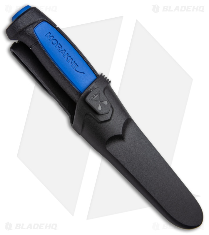 Morakniv Basic 511 Fixed Blade Knife Black/Blue (3.5" Satin)