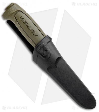 Morakniv Basic 511 Fixed Blade Knife OD Green (3.5" Satin)  