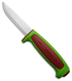 Morakniv Basic 546 Fixed Blade Knife Dala Red/Ivy Green (3.5&quot; Satin) | 207964