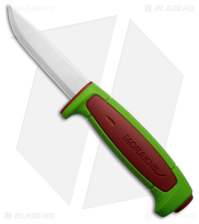 Morakniv Basic 546 Fixed Blade Knife Dala Red/Ivy Green