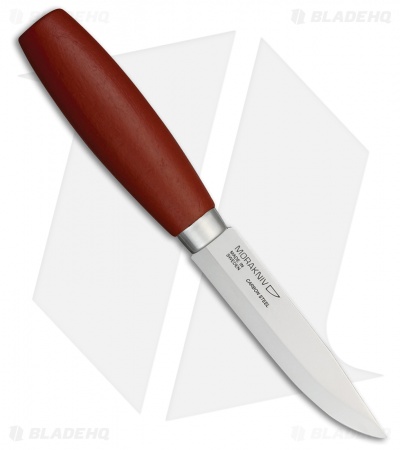 Morakniv Classic No. 2 Fixed Blade Knife Red Birch Wood (4.25" Satin)