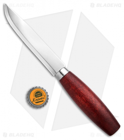 Morakniv Classic No.3 (C) Fixed Blade Knife Red Birch Wood (5" Satin)