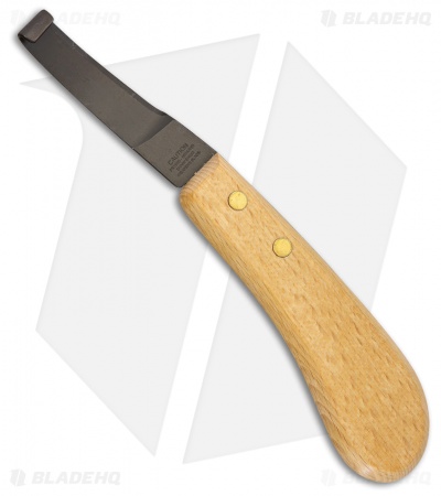 Morakniv  Equus Farrier’s Hoof Knife Left-Hand Wood (3" Black) 180 Wide