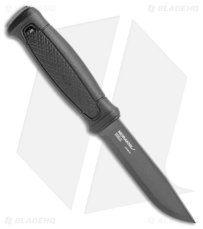 Morakniv Garberg Fixed Blade Knife Black w/ Sheath (4.25" Black Carbon)