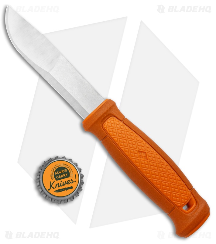 Morakniv Kansbol Fixed Blade Knife Orange  (4.125" Satin)