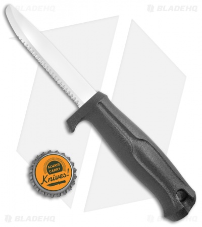 Morakniv Marine Rescue 541 Fixed Blade Knife Black (3.5" Satin)