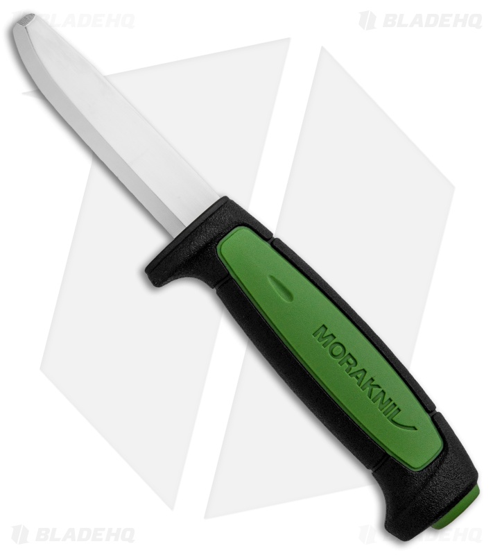 Morakniv Safe Pro C Fixed Blade Knife Black/Green (3.1" Satin)