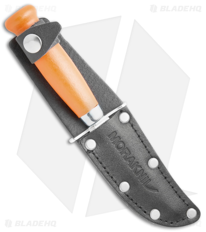 Morakniv Scout 39 Fixed Blade Knife Orange Birchwood (3.25" Satin)