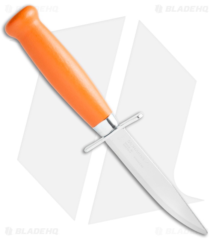 Morakniv Scout 39 Fixed Blade Knife Orange Birchwood (3.25" Satin)