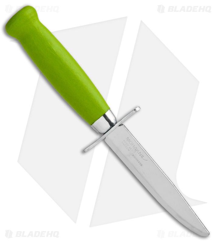 Morakniv Scout 39 Safe Fixed Blade Knife Lime Green (3.3" Satin)
