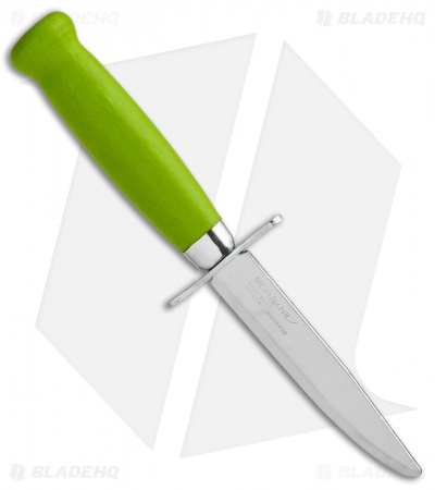Morakniv Scout 39 Safe Fixed Blade Knife Lime Green (3.3" Satin)