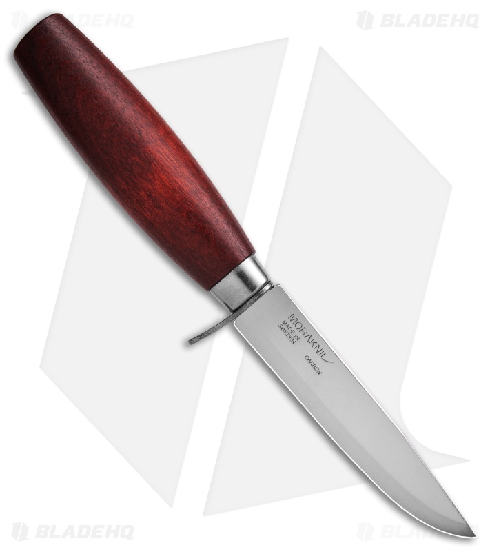 Morakniv Classic No.2F Fixed Blade Knife Red Birchwood (4" Satin)
