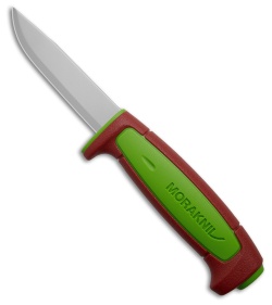Morakniv Basic 511 Fixed Blade Knife Dala Red/Ivy Green (3.5" Satin)
