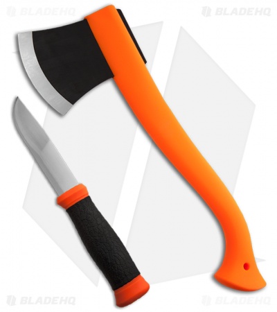 Morakniv Outdoor Kit Orange w/ Axe 1991 & Morakniv 2000 Knife