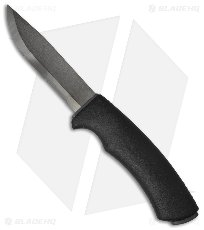 Morakniv Tactical SRT Fixed Blade Knife (4.25" Black Serr)