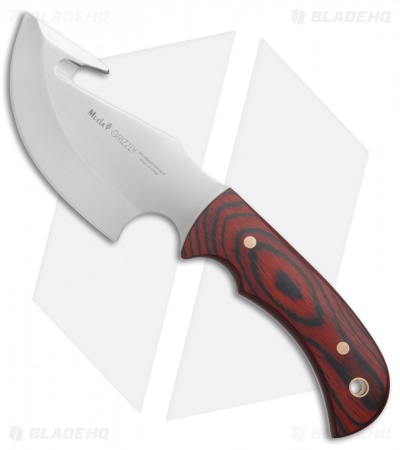 Muela Grizzly Fixed Blade Knife Cocobolo Wood (4.75" Satin)