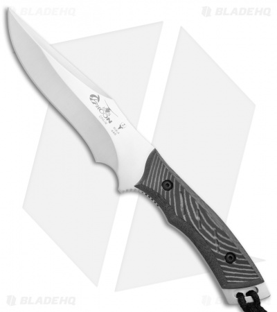 Muela Typhoon Fixed Blade Knife Black Micarta (5.75" Satin)