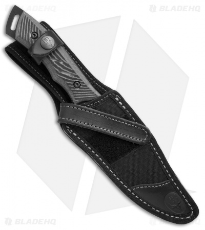Muela Typhoon Fixed Blade Knife Black Micarta (5.75" Black)