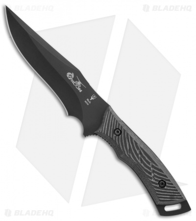 Muela Typhoon Fixed Blade Knife Black Micarta (5.75" Black)