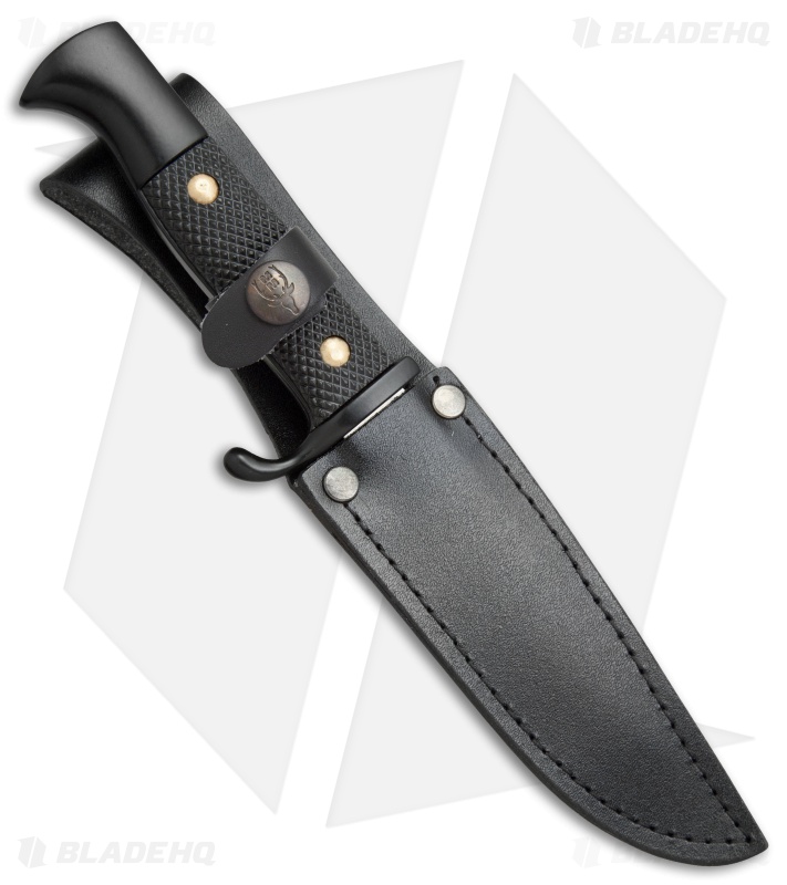 Muela Utility Fixed Blade Knife Black (4.75" Satin)