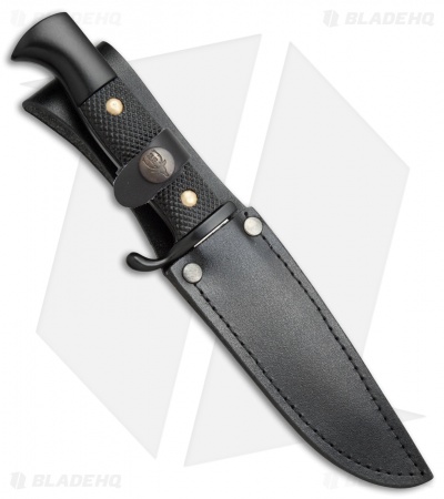 Muela Utility Fixed Blade Knife Black (4.75" Satin)