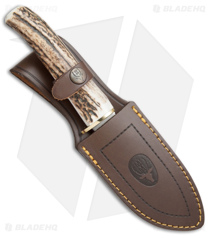 Muela Viper Fixed Blade Knife Stag Horn (4.375