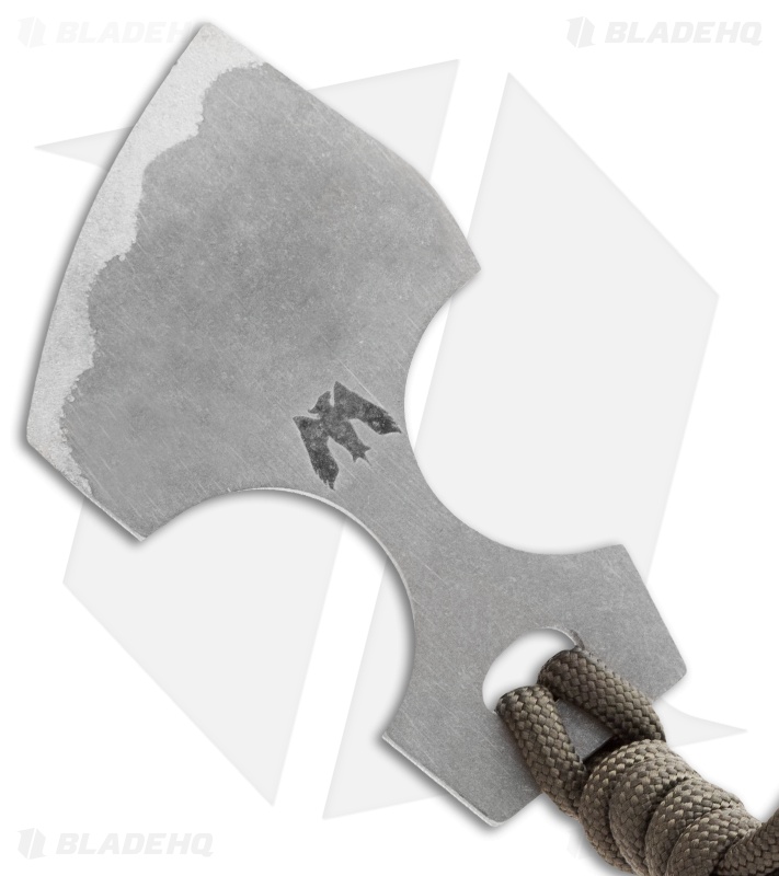 Mummert Knives SPUNK Neck Knife Titanium (1.625" Tumbled)